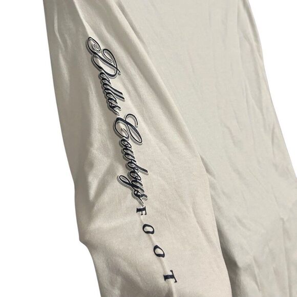 COWBOYS white long sleeve shirt tee top women’s Small - Picture 2 of 9